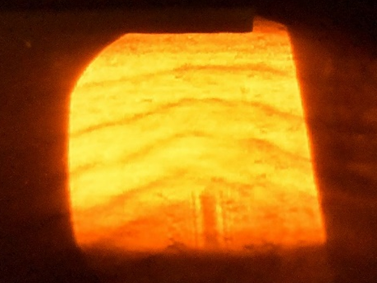 Application de la LIF dans des films liquides minces (épaisseur inférieure à 1 mm). a) le film mince éclairé en volume